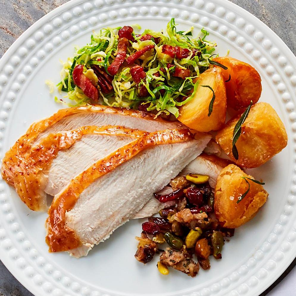 Roast Turkey with Dressing $39.95 – Prestige Catering